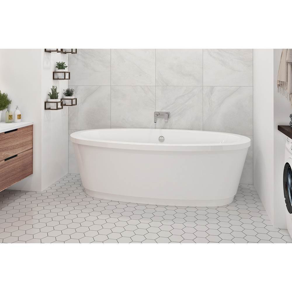 Acryline Simplicity freestanding bathtub 72'' x 40'' x 23 3/8''