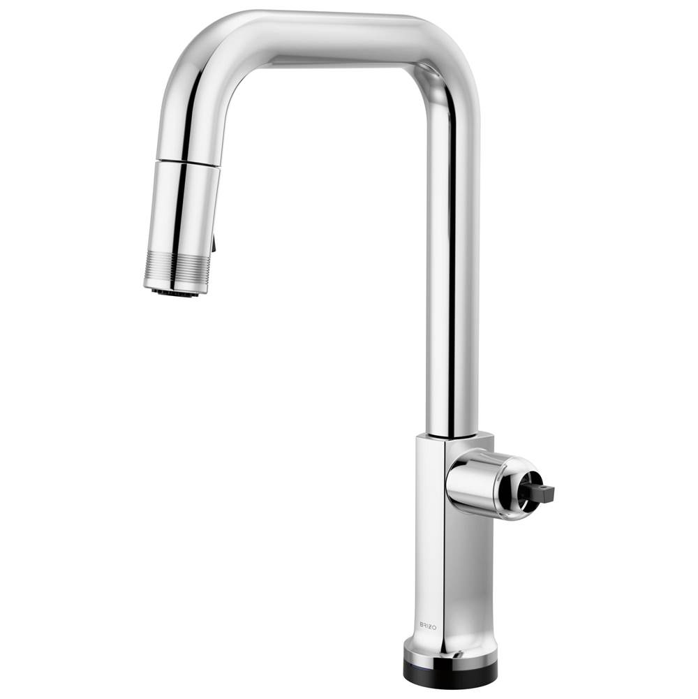 Brizo Kintsu® SmartTouch® Pull-Down Faucet with Square Spout - Less Handle
