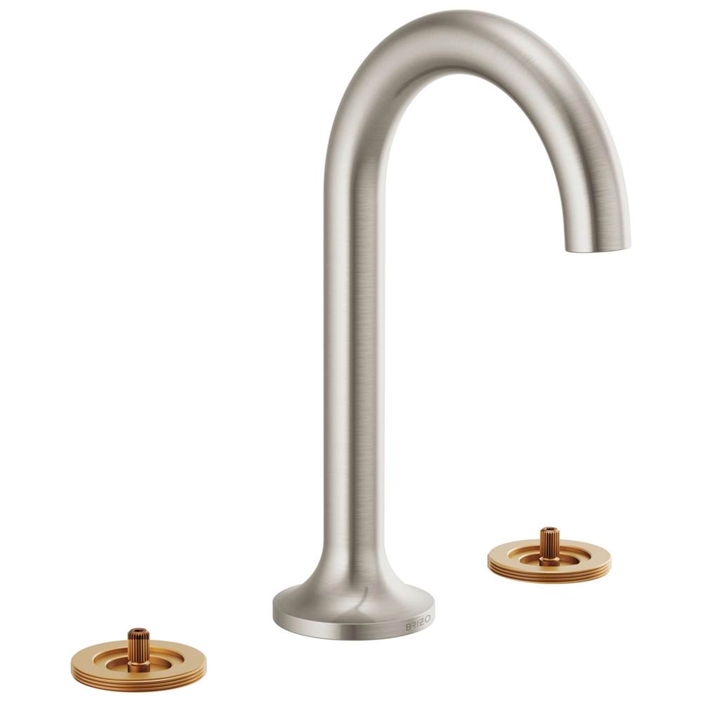 Brizo Odin: Widespread Lavatory Faucet - Less Handles 1.2 GPM