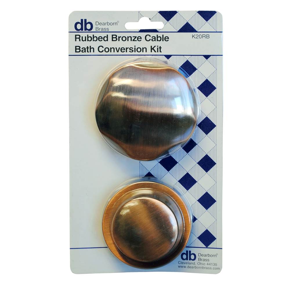 Dearborn Brass W And O Conversion Kit Cable Stopper Rubbed Bronze