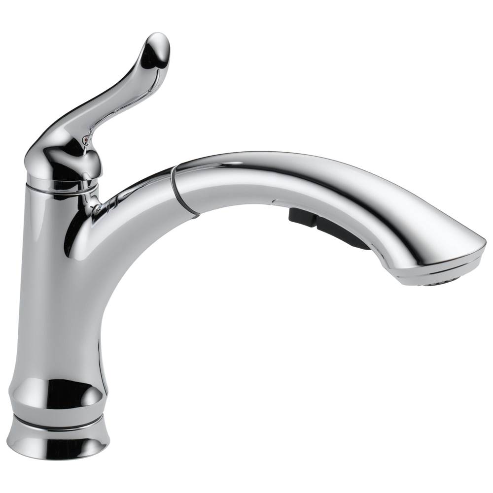 Delta Faucet Linden™ Single Handle Pull-Out Kitchen Faucet