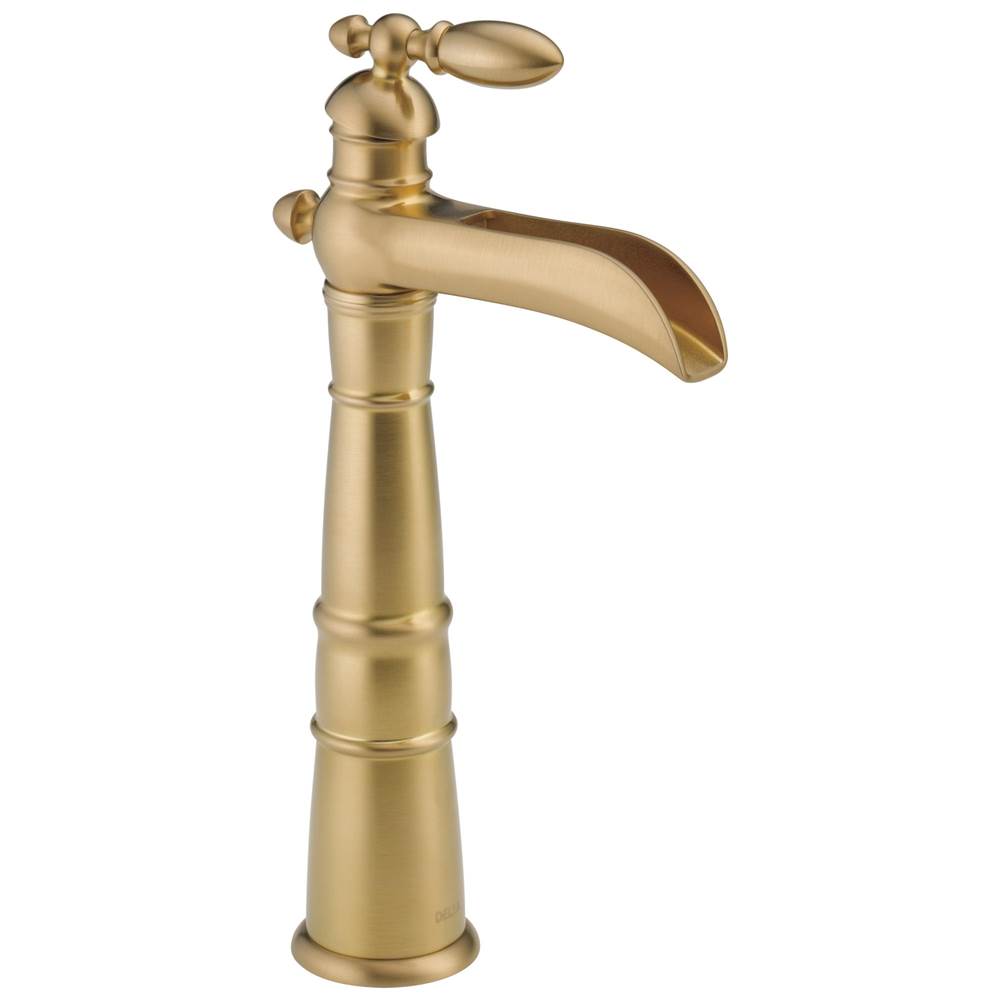 Delta Faucet Victorian® Single Handle Channel Vessel Bathroom Faucet