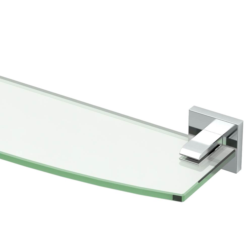 Gatco Elevate Glass Shelf Chrome