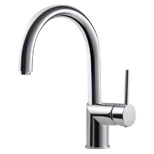 Hamat Bar Faucet with High Rotating Spout in Matte Black