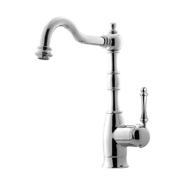 Hamat Traditional Brass Bar Faucet in Polished Nickel