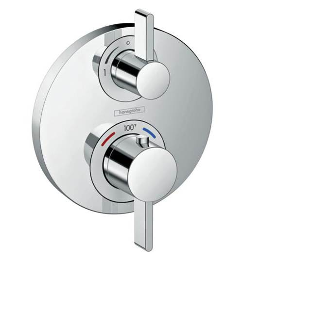 Hansgrohe Ecostat S Thermostatic Trim with Volume Control in Chrome