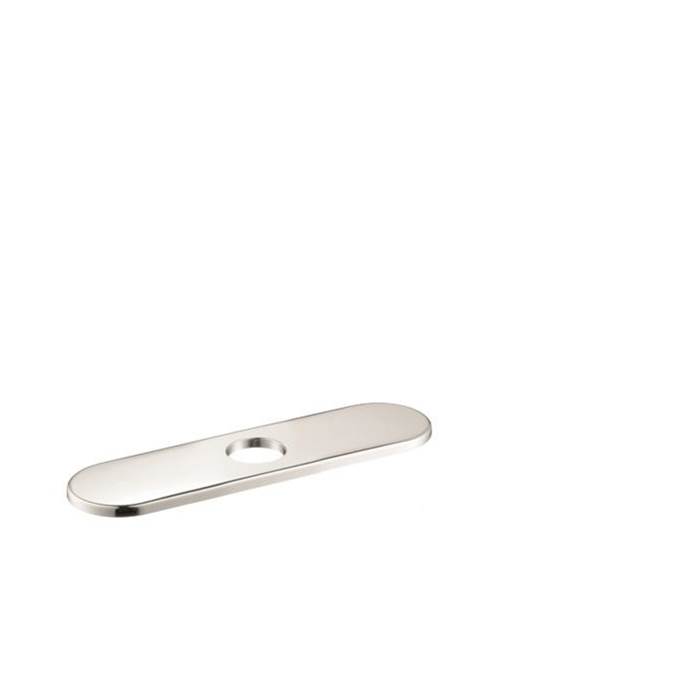 Hansgrohe Base Plate for Single-Hole Kitchen Faucets, 10'' in Polished Nickel