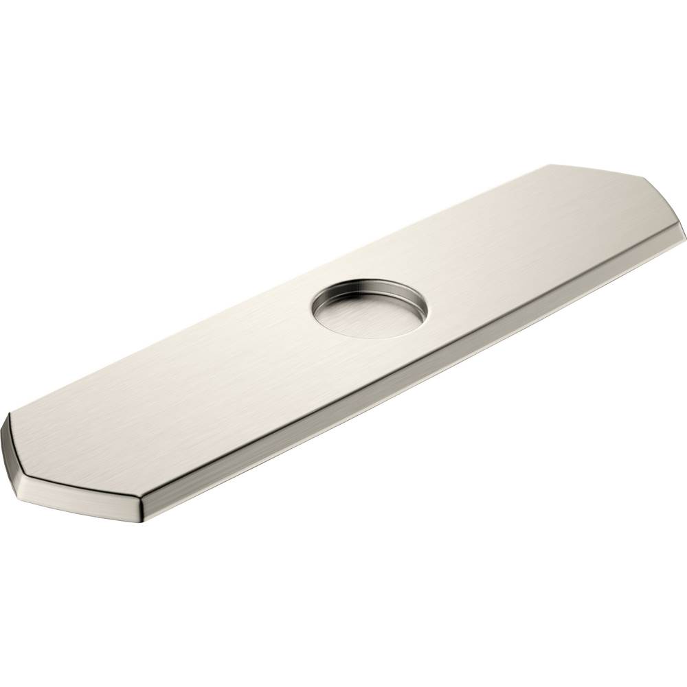 Hansgrohe Locarno Base Plate for Single-Hole Kitchen Faucets, 10'' in Steel Optic