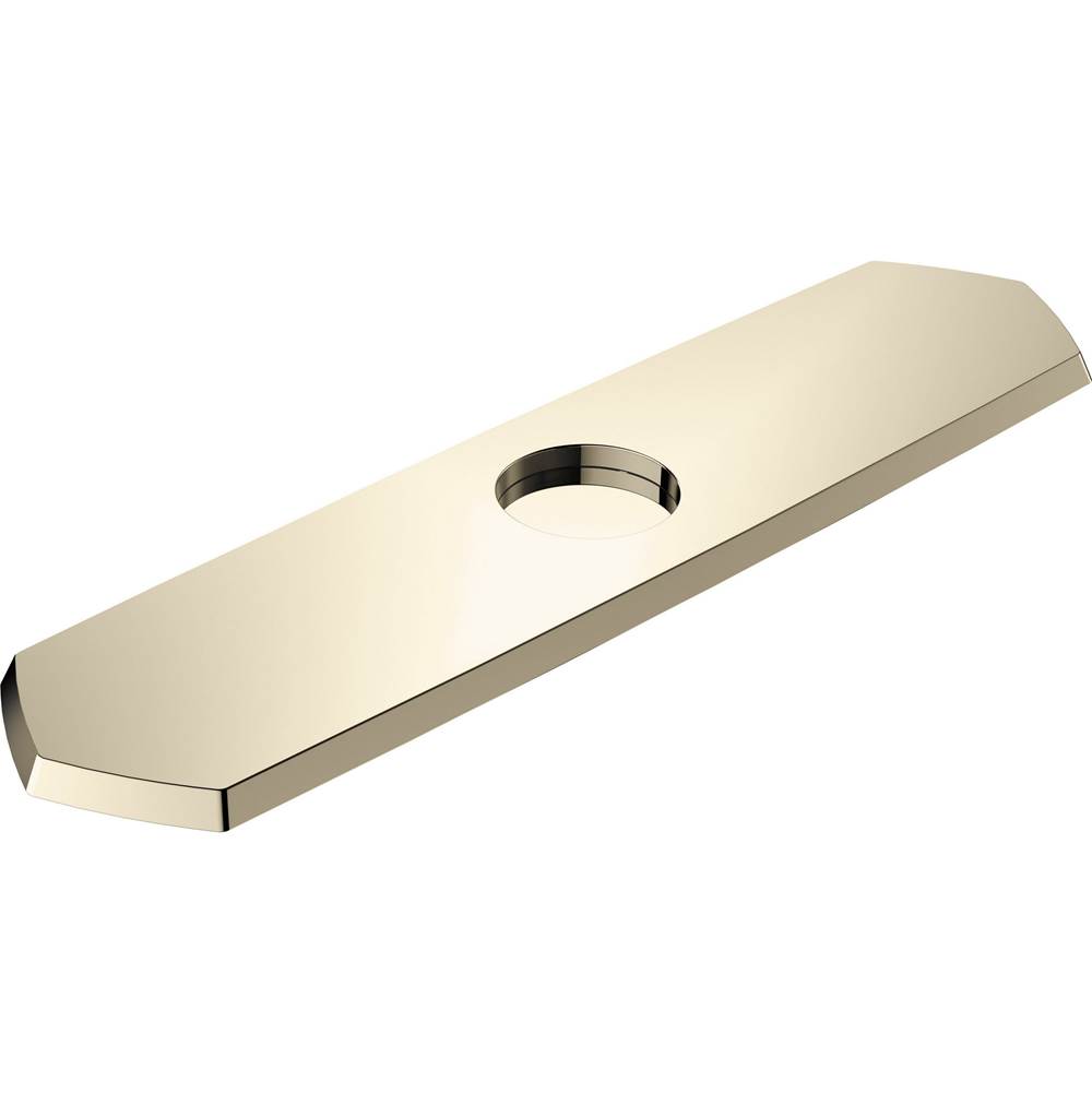 Hansgrohe Locarno Base Plate for Single-Hole Kitchen Faucets, 10'' in Polished Nickel