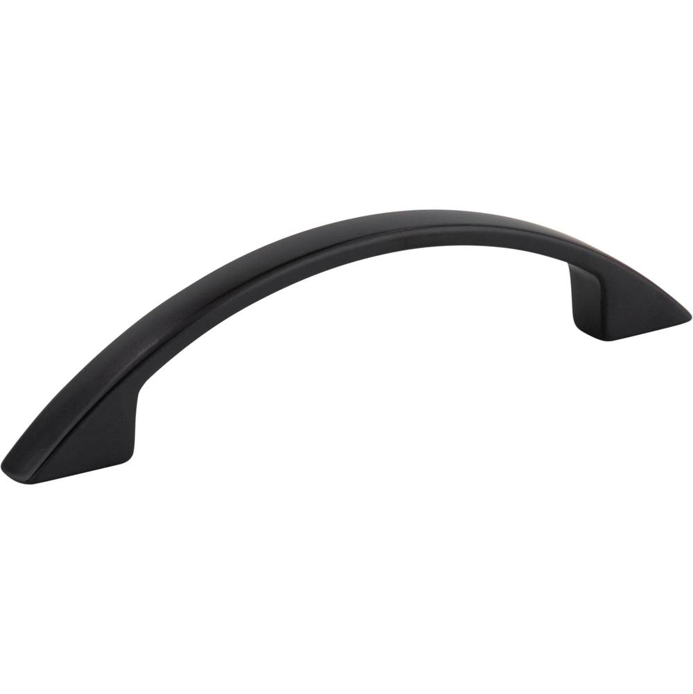 Hardware Resources 96 mm Center-to-Center Matte Black Arched Somerset Cabinet Pull