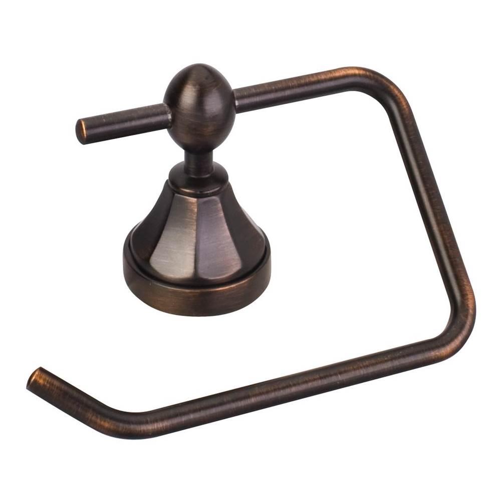 Hardware Resources Newbury Brushed Oil Rubbed Bronze Euro Paper Holder - Retail Packaged