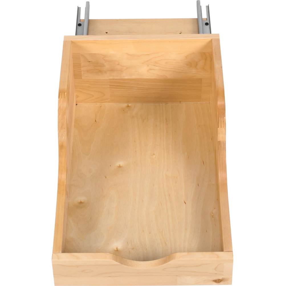 Hardware Resources 15'' Wood High Back Rollout for Vanity Depth