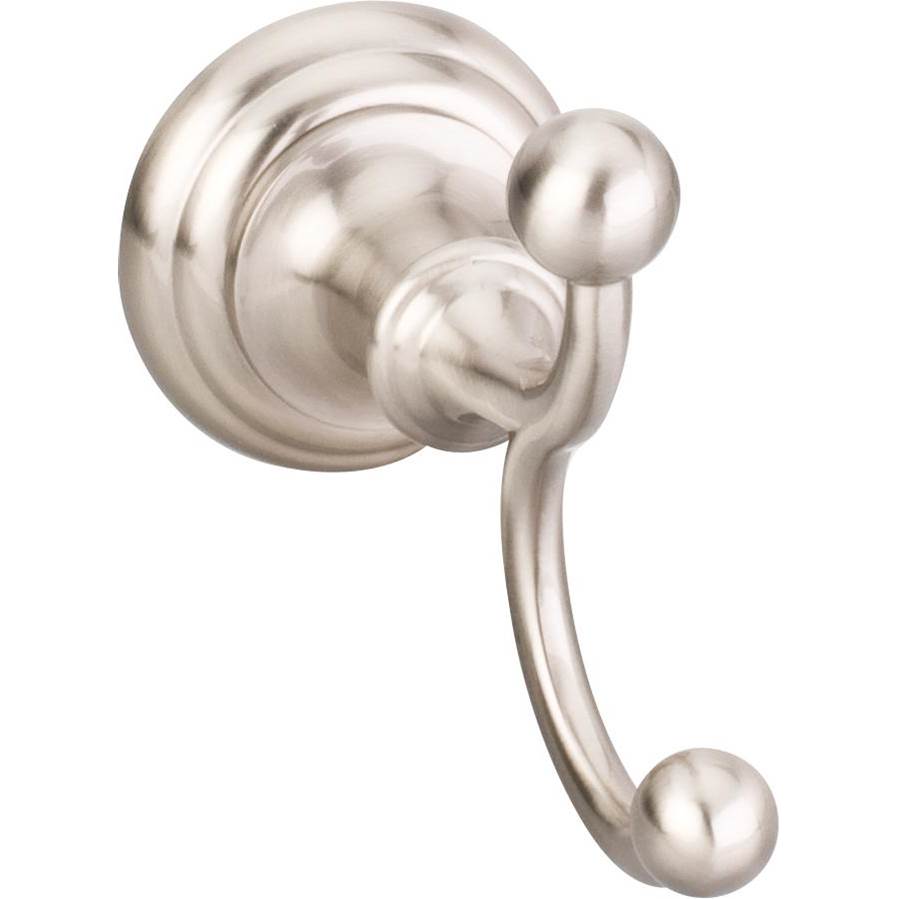 Hardware Resources Fairview Satin Nickel Double Robe Hook - Retail Packaged