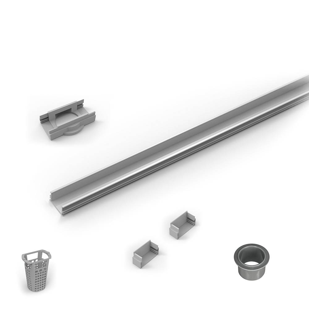 Infinity Drain 60'' PVC Component Only Kit for S-LAG 38 and S-LT 38 series.
