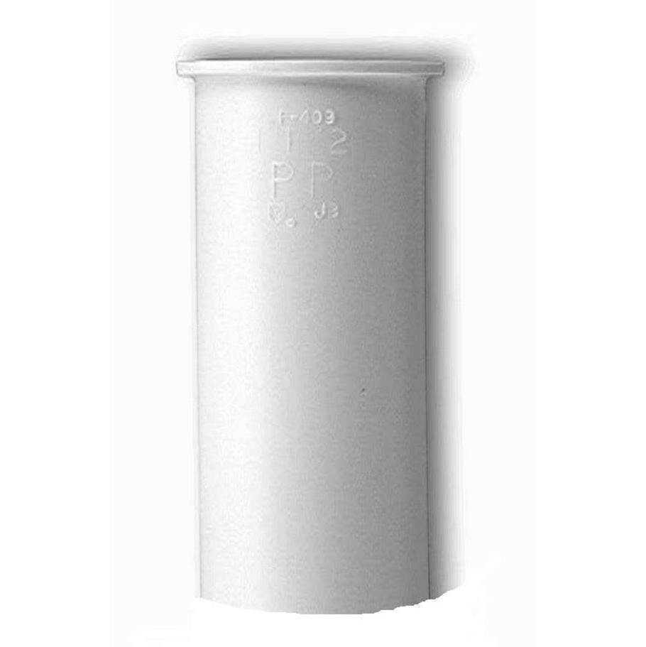 JB Products 1-1/2'' x 4'' Flanged Tailpiece White PP