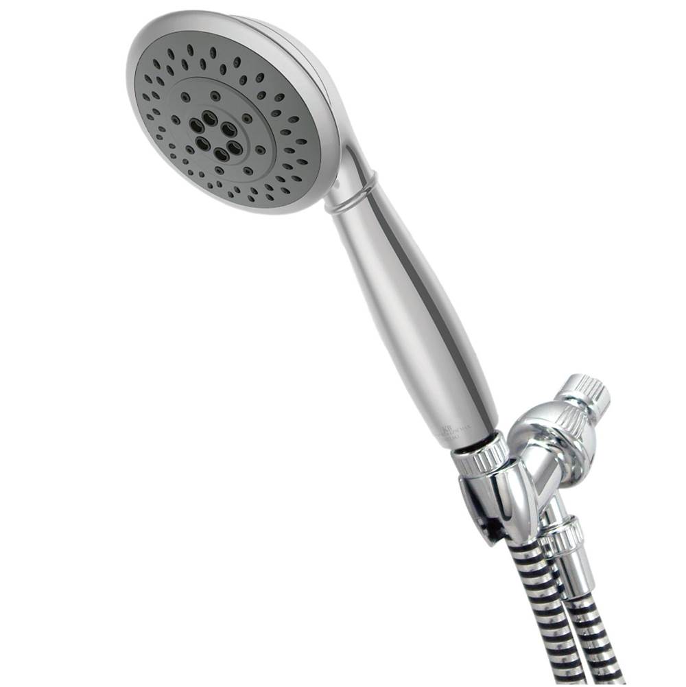 Kingston Brass 5-Function Hand Shower with Plastic Hose, Brushed Nickel