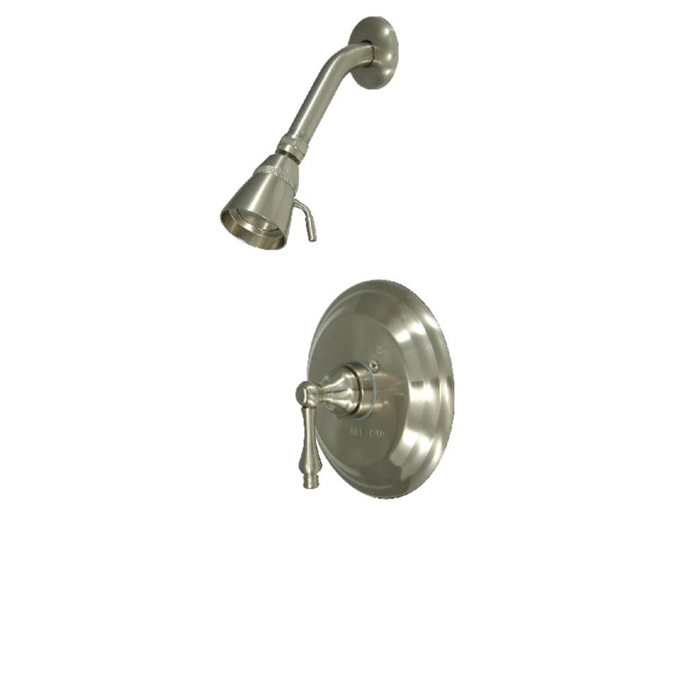 Kingston Brass Restoration Pressure Balanced Shower Faucet, Brushed Nickel