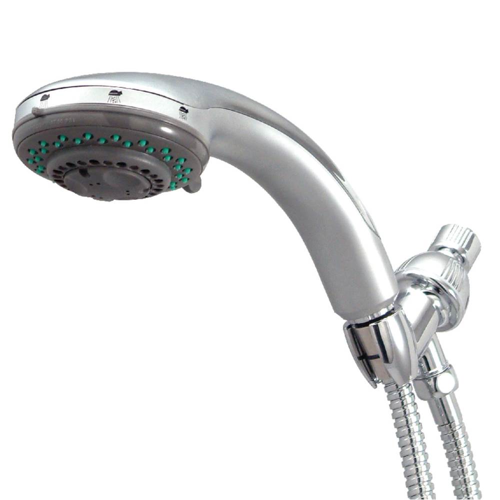 Kingston Brass Vilbosch 5-Function Hand Shower with Stainless Steel Hose, Brushed Nickel