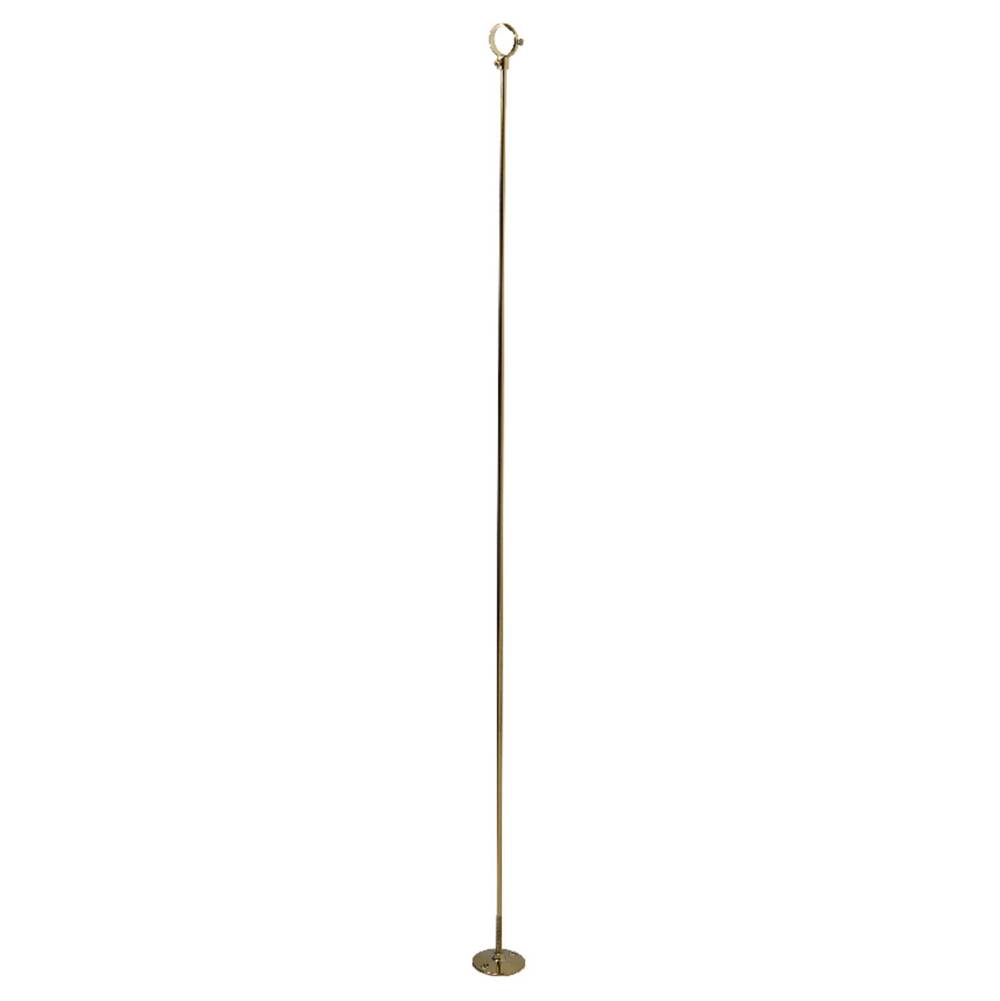 Kingston Brass 38-Inch Ceiling Post for CC3142, Polished Brass