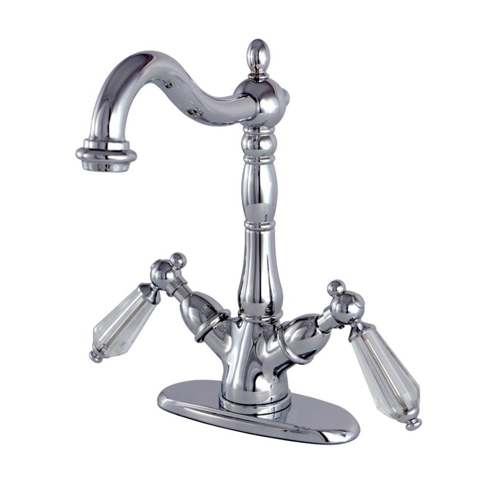 Kingston Brass Wilshire Vessel Sink Faucet, Polished Chrome