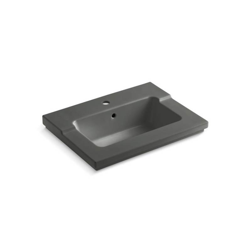 Kohler Tresham® vanity-top bathroom sink with single faucet hole