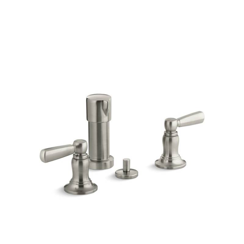 Kohler Bancroft® Vertical spray bidet faucet with lever handles