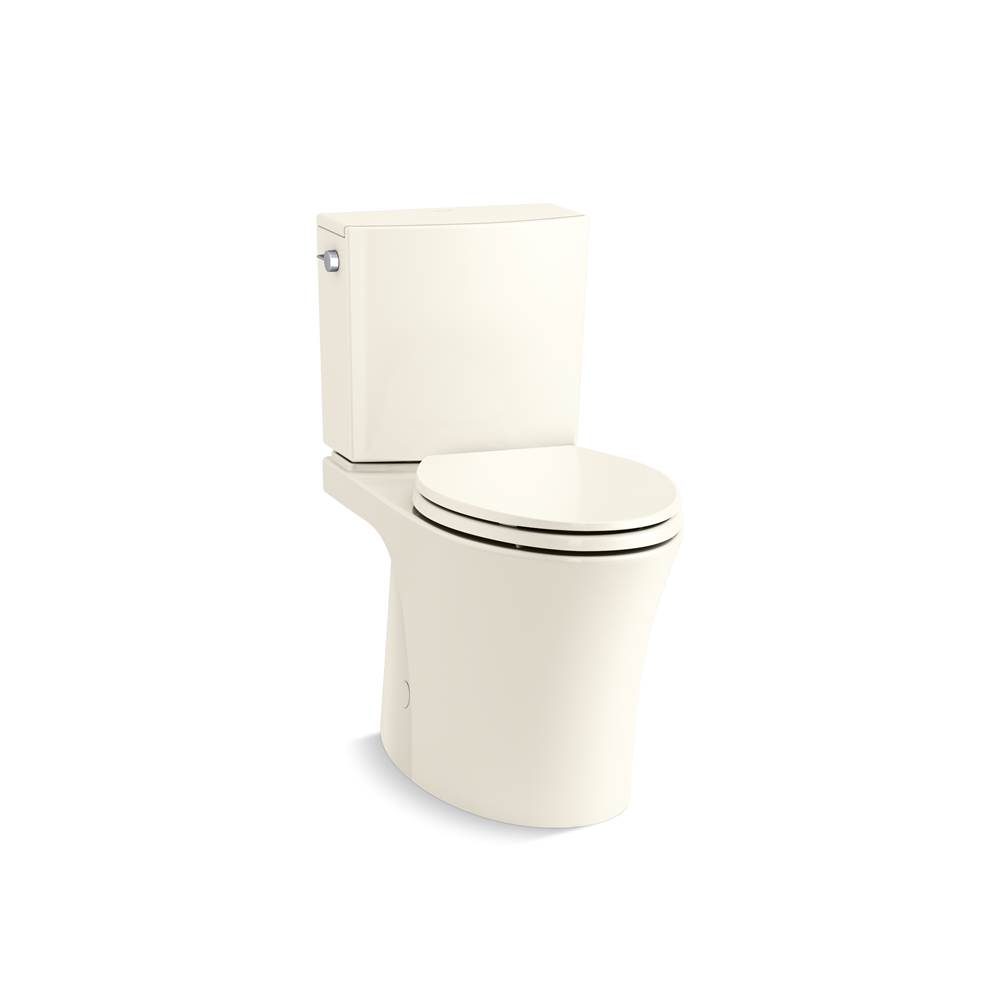 Kohler Veil Two-Piece Elongated Toilet With Skirted Trapway 1.28 GPF