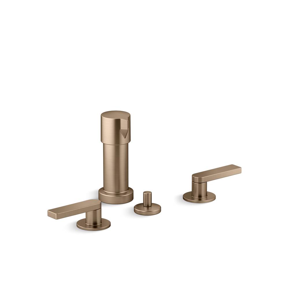 Kohler Composed Deck-Mount Bath Faucet With Cross Handles