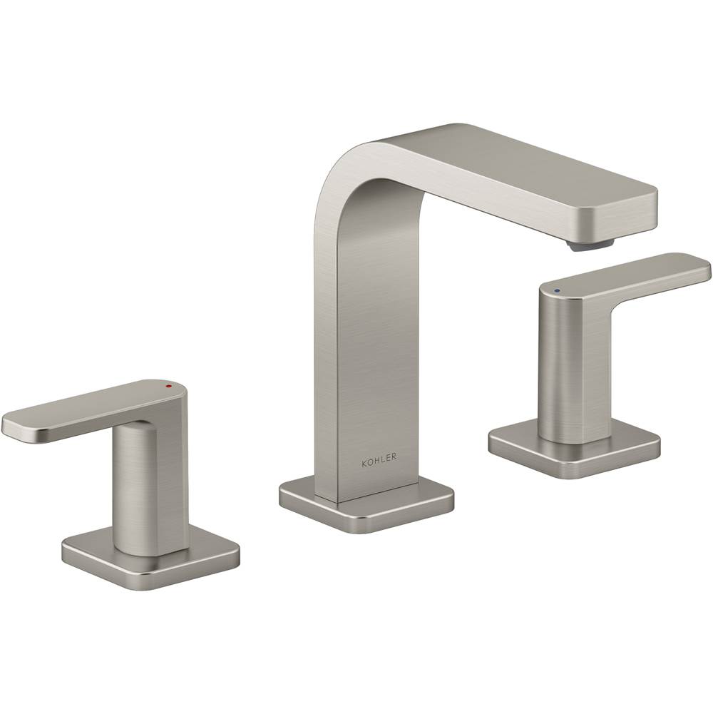 Kohler Parallel™ Widespread bathroom sink faucet with lever handles