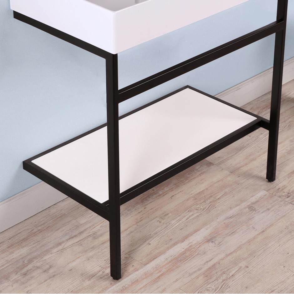 Lacava Optional solid surface shelf for metal console stand AQP-FR-17