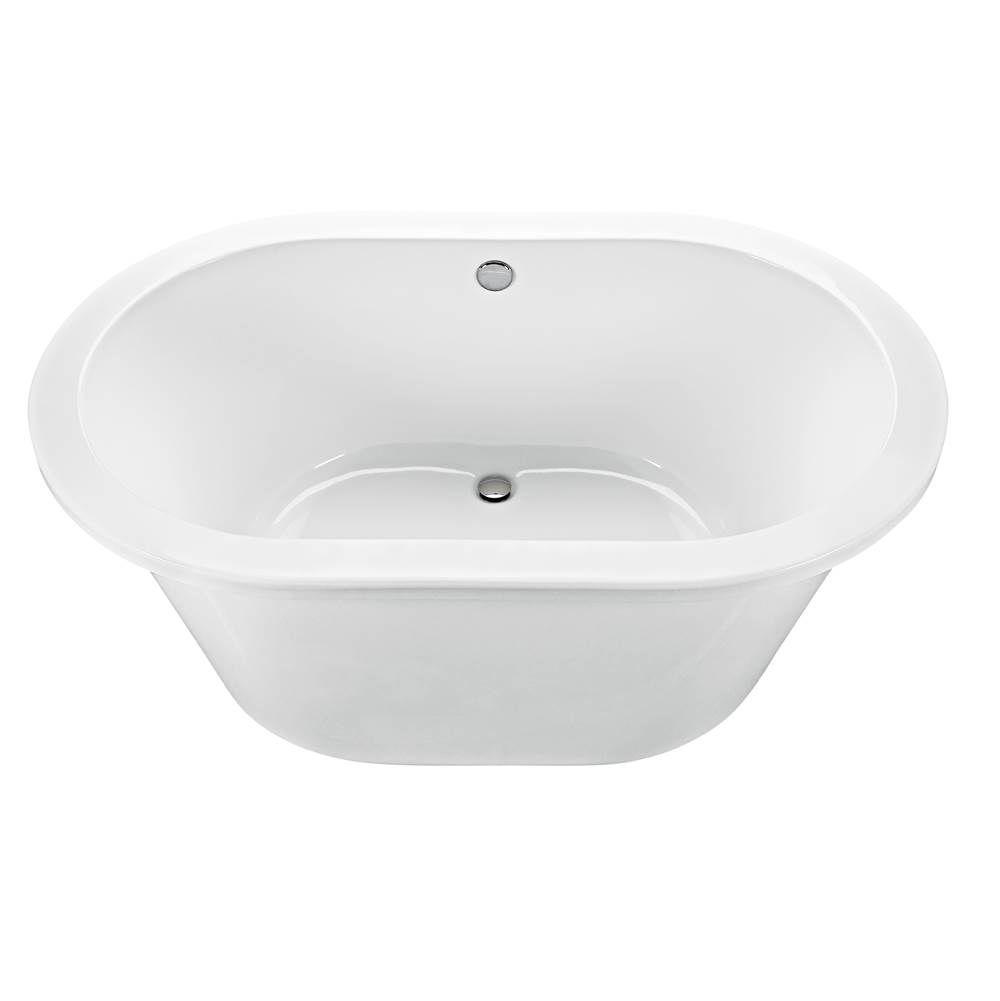 MTI Baths New Yorker 4 Acrylic Cxl Freestanding Air Bath - White (65.5X41.5)