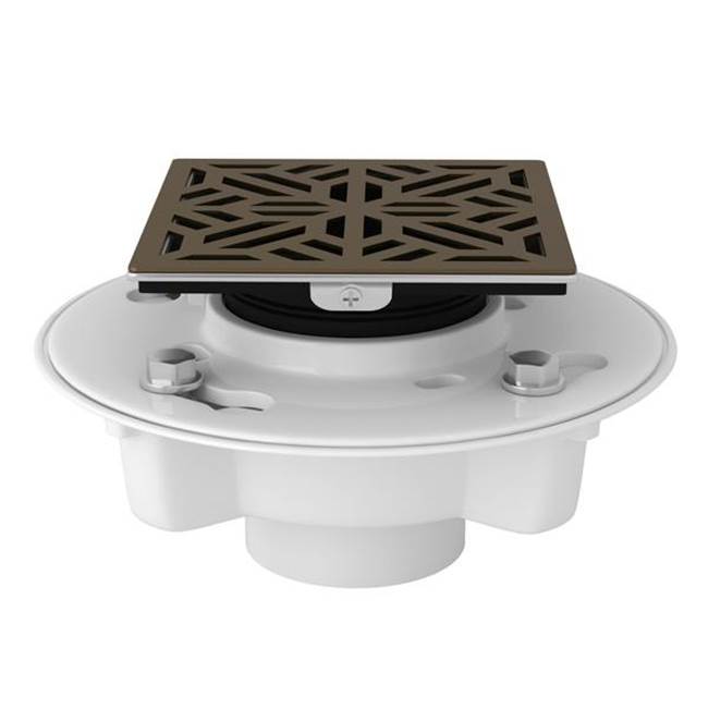 Rohl PVC 2'' X 3'' Drain Kit With 3144 Mosaic Decorative Cover