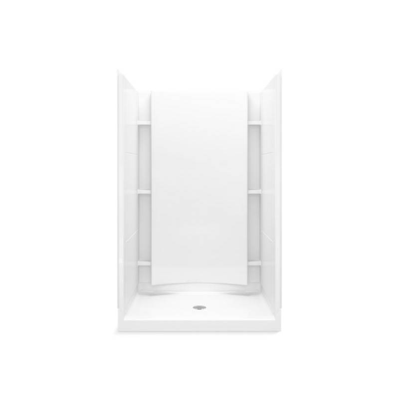 Sterling Plumbing Accord® 48'' x 36'' x 75-3/4'' Shower stall with center drain
