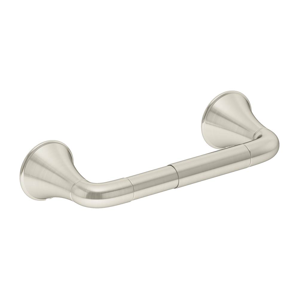 Symmons Elm Wall-Mounted Toilet Paper Holder in Satin Nickel