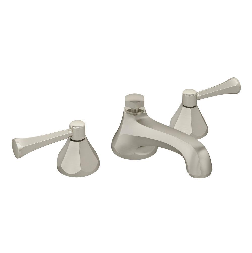 Symmons Canterbury Widespread 2-Handle Bathroom Faucet with Drain Assembly in Satin Nickel (1.0 GPM)